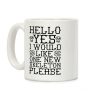 Hello Yes I Would Like One New Skeleton Please Coffee Mug