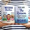 Here's To Another Day Of Outward Smiles - Funny, Anniversary, Birthday Gifts For Colleagues, Coworker, Besties - Personalized Custom White Edge-to-Edge Mug Here's To Another Day Of Outward Smiles - Funny, Anniversary, Birthday Gifts For Colleagues, Coworker, Besties - Personalized Custom White Edge-to-Edge Mug