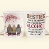 Here's To Another Year Of Bonding Over Alcohol - Personalized Mug Here's To Another Year Of Bonding Over Alcohol - Personalized Mug