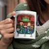 Here's To Another Year Of Bonding Over Alcohol Christmas Best Friends - Bestie BFF Gift - Personalized Custom Accent Mug Here's To Another Year Of Bonding Over Alcohol Christmas Best Friends - Bestie BFF Gift - Personalized Custom Accent Mug