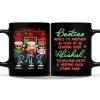 Here's To Another Year Of Bonding Over Alcohol Christmas Best Friends - Bestie BFF Gift - Personalized Custom Black Mug Here's To Another Year Of Bonding Over Alcohol Christmas Best Friends - Bestie BFF Gift - Personalized Custom Black Mug