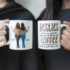 Here's To Another Year Of Bonding Over Coffee - Personalized Mug - Birthday, New Year Gift For Besties, Soul Sisters, Sistas, BFF, Friends - Leopard Pattern Jacket Women Here's To Another Year Of Bonding Over Coffee - Personalized Mug - Birthday, New Year Gift For Besties, Soul Sisters, Sistas, BFF, Friends - Leopard Pattern Jacket Women