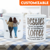 Here's To Another Year Of Bonding Over Coffee - Personalized Mug - Birthday, New Year Gift For Besties, Soul Sisters, Sistas, BFF, Friends - Leopard Pattern Jacket Women Here's To Another Year Of Bonding Over Coffee - Personalized Mug - Birthday, New Year Gift For Besties, Soul Sisters, Sistas, BFF, Friends - Leopard Pattern Jacket Women