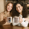 Here's To Another Year Of Bonding Over Coffee - Personalized Mug - Birthday, New Year Gift For Besties, Soul Sisters, Sistas, BFF, Friends - Leopard Pattern Jacket Women Here's To Another Year Of Bonding Over Coffee - Personalized Mug - Birthday, New Year Gift For Besties, Soul Sisters, Sistas, BFF, Friends - Leopard Pattern Jacket Women