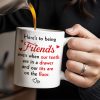 Here's To Being Friends, Even When Our Teeth Are In A Drawer - Personalized Custom Coffee Mug - BST493_MG Here's To Being Friends, Even When Our Teeth Are In A Drawer - Personalized Custom Coffee Mug - BST493_MG