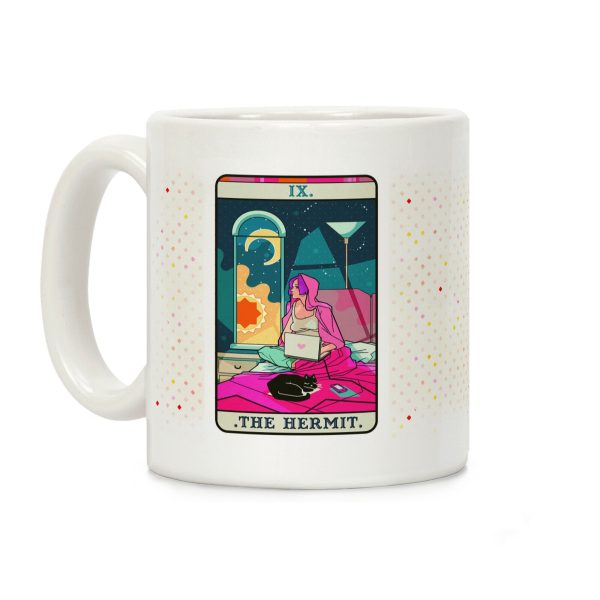 Hermit Tarot Card Coffee Mug Hermit Tarot Card Coffee Mug