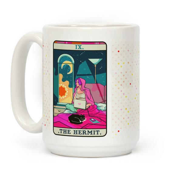 Hermit Tarot Card Coffee Mug Hermit Tarot Card Coffee Mug