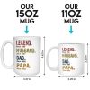 Heroes In Our Hearts - Family Personalized Custom Mug - Gift For Dad Heroes In Our Hearts - Family Personalized Custom Mug - Gift For Dad