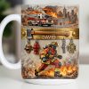 Heroic Firefighter Scene Personalized Coffee Mug - Personalized Custom Coffee Mug - FIF051_MG Heroic Firefighter Scene Personalized Coffee Mug - Personalized Custom Coffee Mug - FIF051_MG
