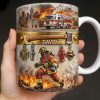 Heroic Firefighter Scene Personalized Coffee Mug - Personalized Custom Coffee Mug - FIF051_MG Heroic Firefighter Scene Personalized Coffee Mug - Personalized Custom Coffee Mug - FIF051_MG