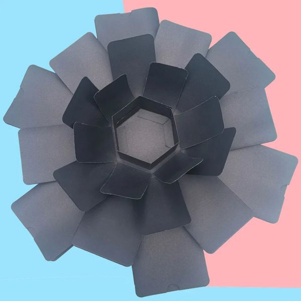 Hexagonal Explosion Gift Box with Photo Album for Valentine Hexagonal Explosion Gift Box with Photo Album for Valentine