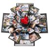 Hexagonal Explosion Gift Box with Photo Album for Valentine Hexagonal Explosion Gift Box with Photo Album for Valentine