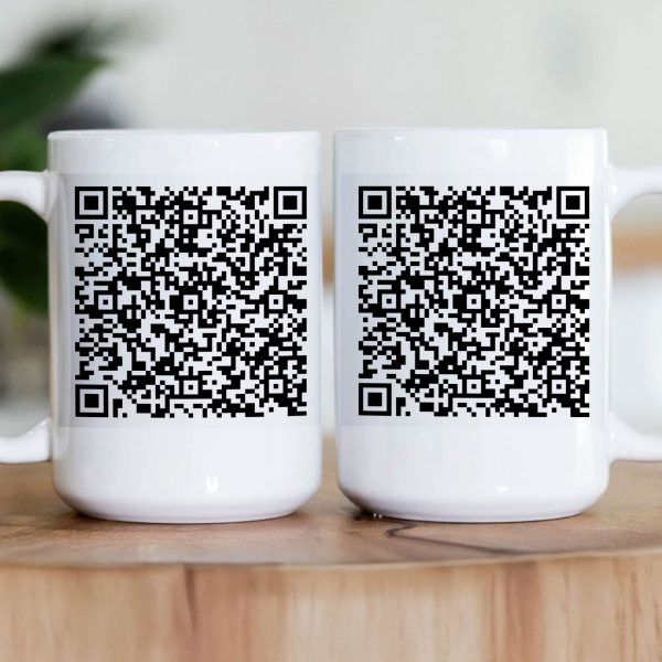 Hidden Swear Words In A Mug Custom QR Voice - Personalized Mug Hidden Swear Words In A Mug Custom QR Voice - Personalized Mug