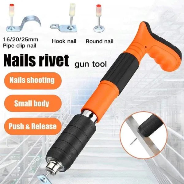 High-Power Concrete &Amp; Steel Nail Gun High-Power Concrete &Amp; Steel Nail Gun