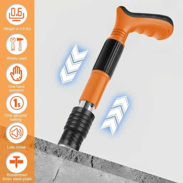 High-Power Concrete &Amp; Steel Nail Gun High-Power Concrete &Amp; Steel Nail Gun