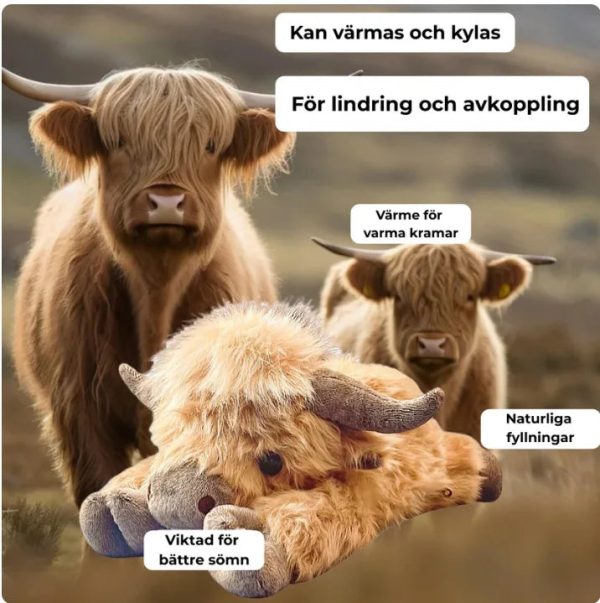 Highland Cow Plush Doll 45cm Highland Cow Plush Doll 45cm