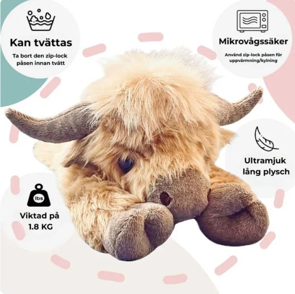 Highland Cow Plush Doll 45cm Highland Cow Plush Doll 45cm