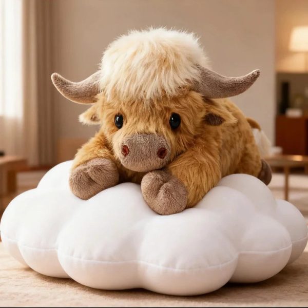 Highland Cow Plush Doll 45cm Highland Cow Plush Doll 45cm