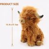 Highland Cow Plush Toy - Soft, Kawaii Stuffed Animal for Kids & Decor