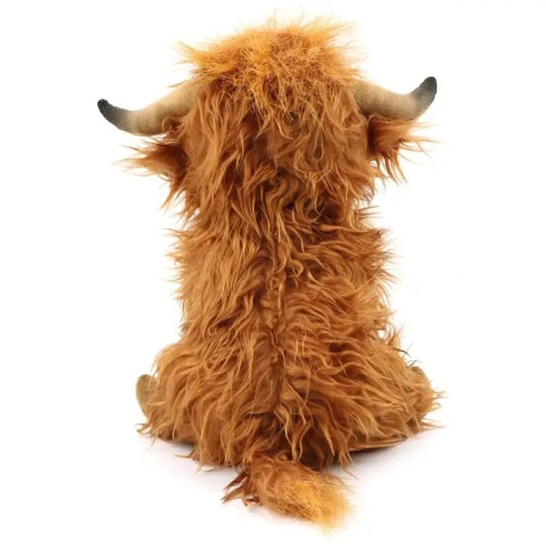 Highland Cow Plush Toy - Soft, Kawaii Stuffed Animal for Kids & Decor