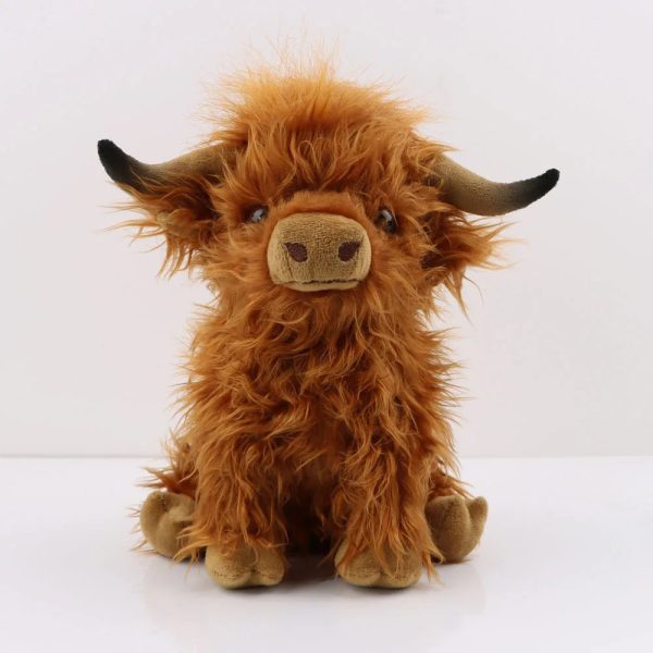 Highland Cow Plush Toy - Soft, Lifelike Stuffed Animal for Kids Highland Cow Plush Toy - Soft, Lifelike Stuffed Animal for Kids