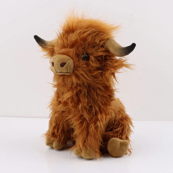 Highland Cow Plush Toy - Soft, Lifelike Stuffed Animal for Kids Highland Cow Plush Toy - Soft, Lifelike Stuffed Animal for Kids