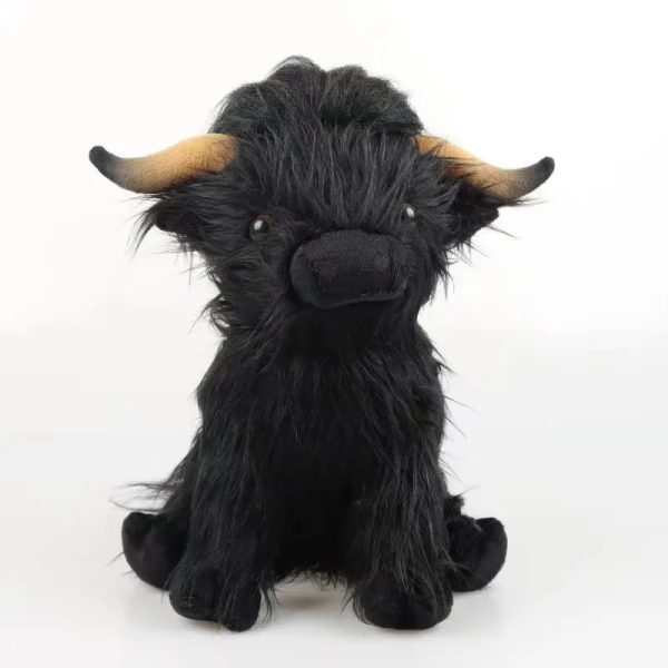 Highland Cow Plush Toy - Soft, Lifelike Stuffed Animal for Kids Highland Cow Plush Toy - Soft, Lifelike Stuffed Animal for Kids