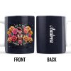 Hija De Dios Mujer De Fe Guerrera De Cristo Sugar Skull And Roses Mug - Personalized Custom Coffee Mug - MEX005_MG Hija De Dios Mujer De Fe Guerrera De Cristo Sugar Skull And Roses Mug - Personalized Custom Coffee Mug - MEX005_MG