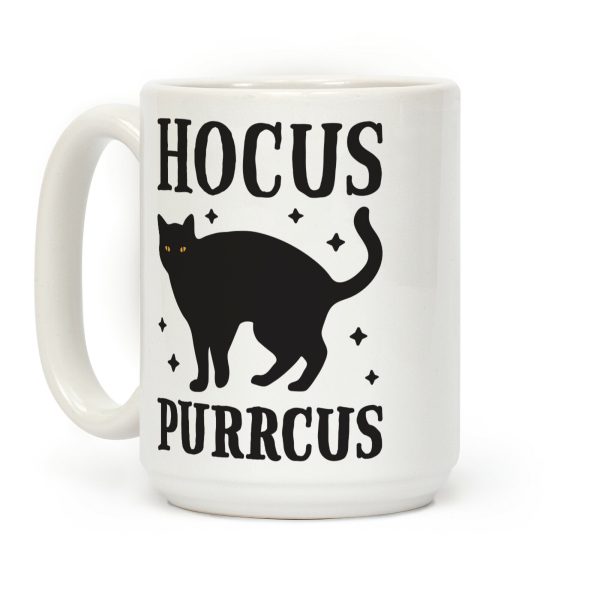 Hocus Purrcus Cat Coffee Mug Hocus Purrcus Cat Coffee Mug