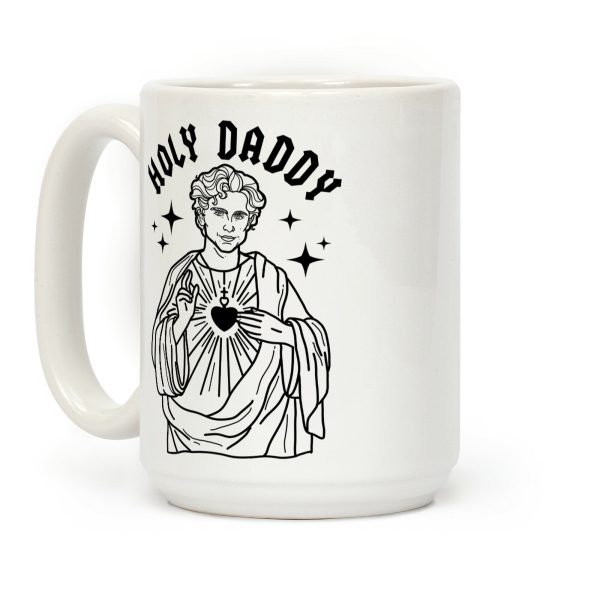 Holy Daddy Timothe Chalamet Coffee Mug Holy Daddy Timothe Chalamet Coffee Mug