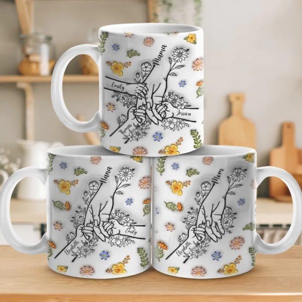 Home Is Where You Are Loved The Most - Family Personalized Custom 3D Inflated Effect Printed Mug - Mother's Day, Gift For Mom, Grandma Home Is Where You Are Loved The Most - Family Personalized Custom 3D Inflated Effect Printed Mug - Mother's Day, Gift For Mom, Grandma