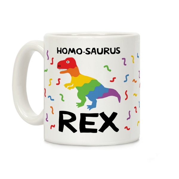 Homo-saurus Rex Coffee Mug Homo-saurus Rex Coffee Mug