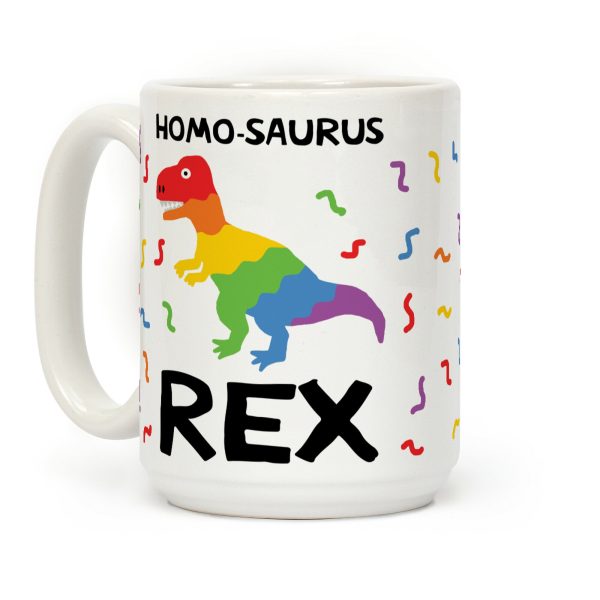 Homo-saurus Rex Coffee Mug Homo-saurus Rex Coffee Mug