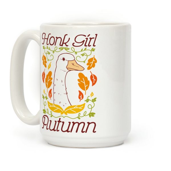 Honk Girl Autumn Coffee Mug Honk Girl Autumn Coffee Mug