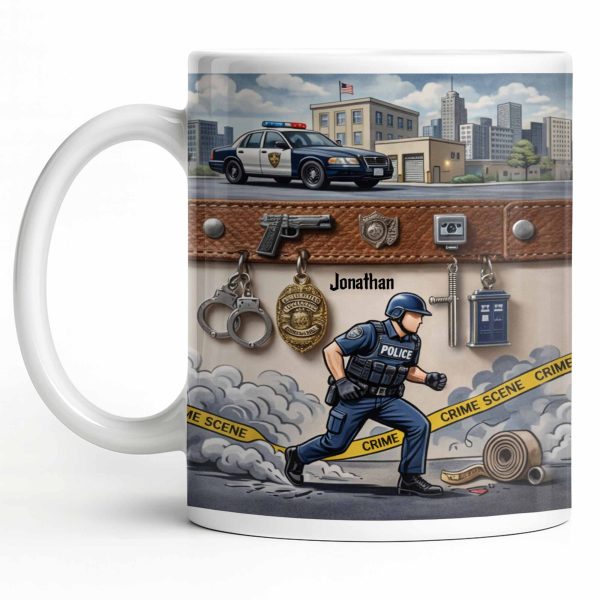 Honor A Law Enforcement Officer With A Custom Police Mug - Personalized Custom Coffee Mug - OFC030_MG Honor A Law Enforcement Officer With A Custom Police Mug - Personalized Custom Coffee Mug - OFC030_MG