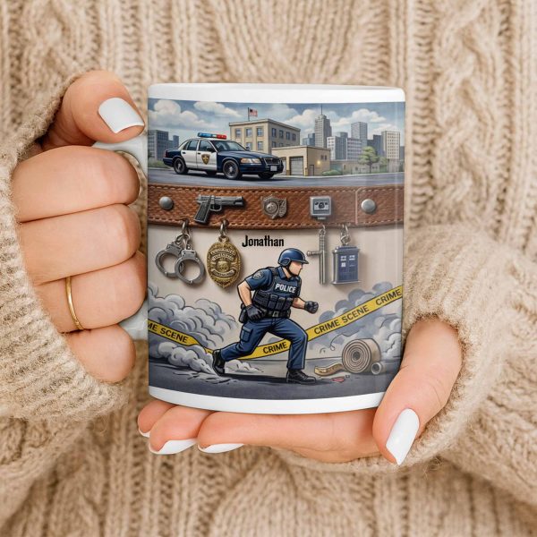 Honor A Law Enforcement Officer With A Custom Police Mug - Personalized Custom Coffee Mug - OFC030_MG Honor A Law Enforcement Officer With A Custom Police Mug - Personalized Custom Coffee Mug - OFC030_MG