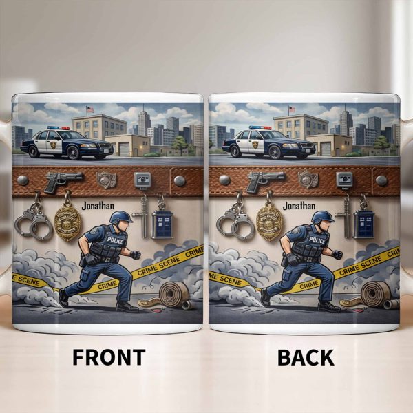 Honor A Law Enforcement Officer With A Custom Police Mug - Personalized Custom Coffee Mug - OFC030_MG Honor A Law Enforcement Officer With A Custom Police Mug - Personalized Custom Coffee Mug - OFC030_MG