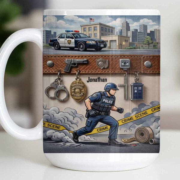 Honor A Law Enforcement Officer With A Custom Police Mug - Personalized Custom Coffee Mug - OFC030_MG Honor A Law Enforcement Officer With A Custom Police Mug - Personalized Custom Coffee Mug - OFC030_MG