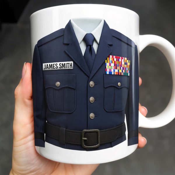 Honor Your Service With This Personalized Uniform Badge Mug - Personalized Custom Coffee Mug - OFC023_MG Honor Your Service With This Personalized Uniform Badge Mug - Personalized Custom Coffee Mug - OFC023_MG