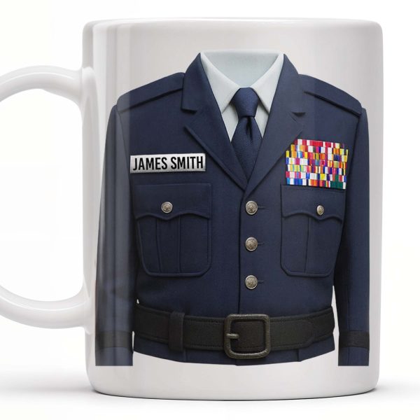 Honor Your Service With This Personalized Uniform Badge Mug - Personalized Custom Coffee Mug - OFC023_MG Honor Your Service With This Personalized Uniform Badge Mug - Personalized Custom Coffee Mug - OFC023_MG