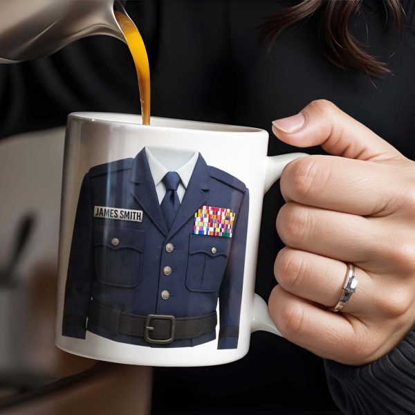 Honor Your Service With This Personalized Uniform Badge Mug - Personalized Custom Coffee Mug - OFC023_MG Honor Your Service With This Personalized Uniform Badge Mug - Personalized Custom Coffee Mug - OFC023_MG