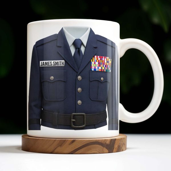 Honor Your Service With This Personalized Uniform Badge Mug - Personalized Custom Coffee Mug - OFC023_MG Honor Your Service With This Personalized Uniform Badge Mug - Personalized Custom Coffee Mug - OFC023_MG