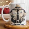 Honorary State Trooper Police Uniform Badge Handcuffs - Personalized Custom Coffee Mug - OFC053_MG Honorary State Trooper Police Uniform Badge Handcuffs - Personalized Custom Coffee Mug - OFC053_MG