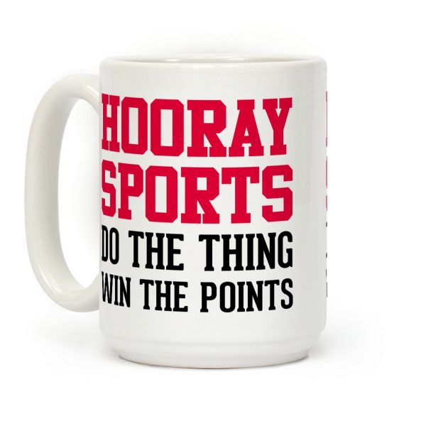 Hooray Sports Coffee Mug Hooray Sports Coffee Mug
