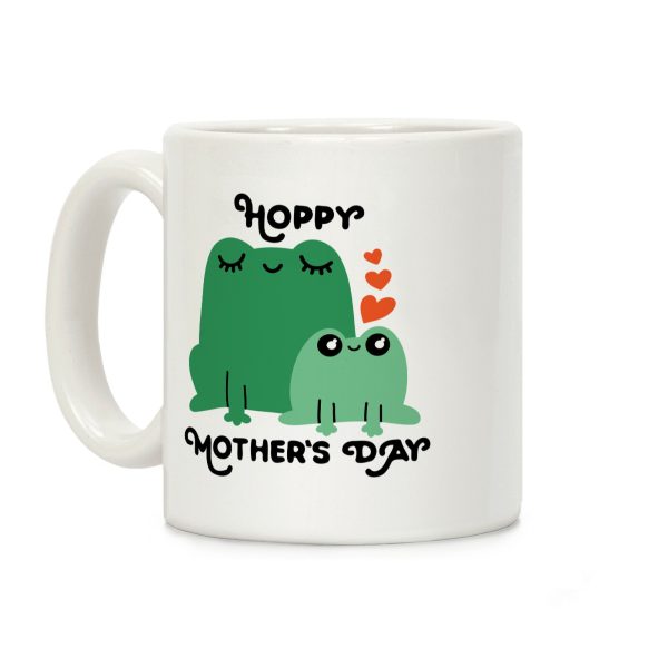 Hoppy Mother's Day Frogs Coffee Mug Hoppy Mother's Day Frogs Coffee Mug