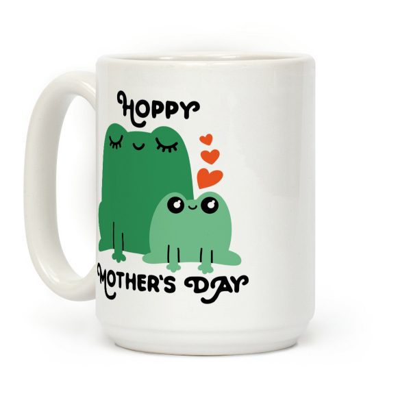 Hoppy Mother's Day Frogs Coffee Mug Hoppy Mother's Day Frogs Coffee Mug