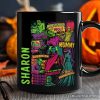 Horror Comic Classic Monsters Personalized Mug, Vintage Scary Halloween Gift with Custom Name Horror Comic Classic Monsters Personalized Mug, Vintage Scary Halloween Gift with Custom Name
