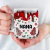 Hot Chocolate And Christmas Movies - Family Personalized Custom 3D Inflated Effect Printed Mug - Christmas Gift For Family Members Hot Chocolate And Christmas Movies - Family Personalized Custom 3D Inflated Effect Printed Mug - Christmas Gift For Family Members