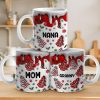 Hot Chocolate And Christmas Movies - Family Personalized Custom 3D Inflated Effect Printed Mug - Christmas Gift For Family Members Hot Chocolate And Christmas Movies - Family Personalized Custom 3D Inflated Effect Printed Mug - Christmas Gift For Family Members