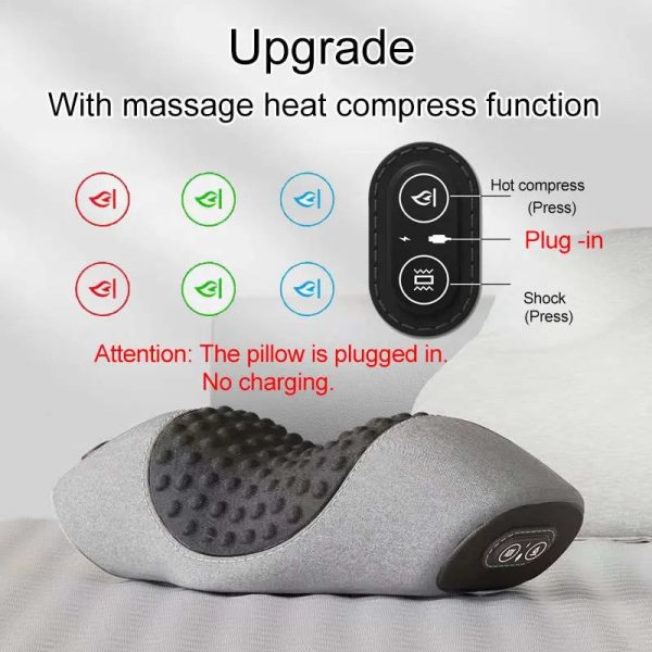 Hot Compression Vibrating Massage Pillow Hot Compression Vibrating Massage Pillow